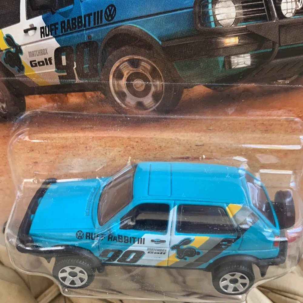 1990 Volkswagen Golf Country German VW Rabbit Matchbox 90s Blue Car MBX 2025 🆕